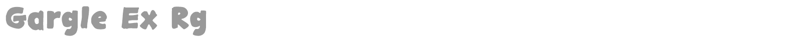Gargle font preview